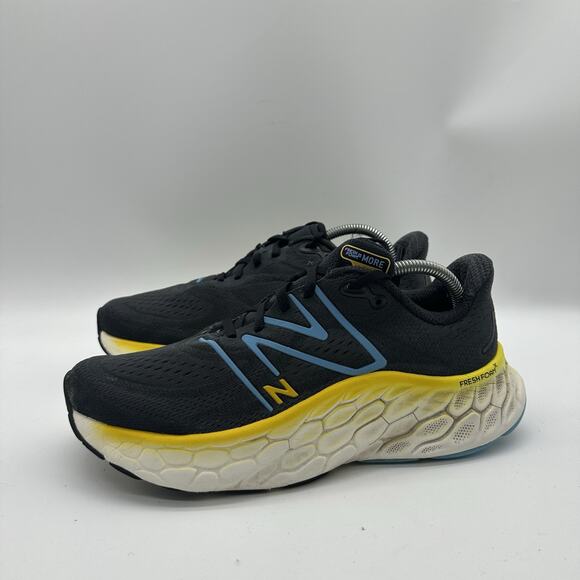 Mens Size 9D New Balance Fresh Foam X More V4 NB Black Ginger Running MMORCD4 - Picture 4 of 10